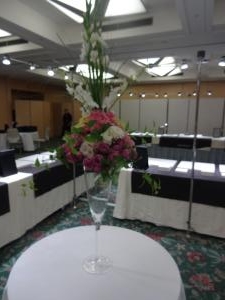展示会場の花｜「緑花園」　（徳島県吉野川市の花キューピット加盟店 花屋）のブログ