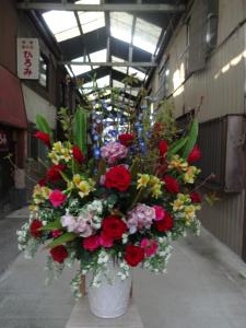お届けしました！｜「緑花園」　（徳島県吉野川市の花キューピット加盟店 花屋）のブログ