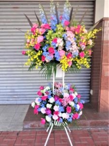 開院御祝のスタンド花｜「緑花園」　（徳島県吉野川市の花キューピット加盟店 花屋）のブログ