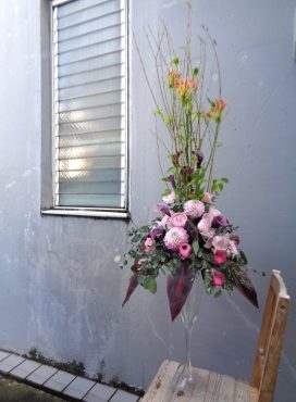 展示会場のお花｜「緑花園」　（徳島県吉野川市の花キューピット加盟店 花屋）のブログ
