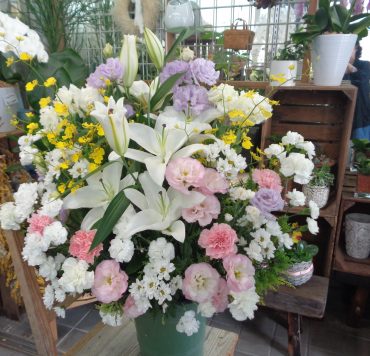 御供のお花など