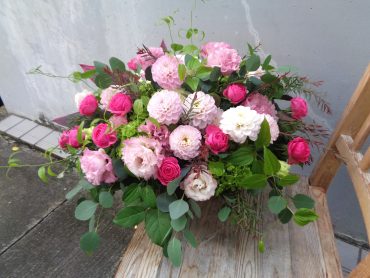 お誕生日のアレンジほか｜「緑花園」　（徳島県吉野川市の花キューピット加盟店 花屋）のブログ