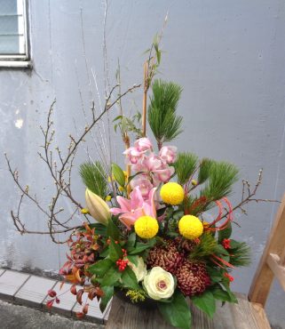 明けましておめでとうございます。｜「緑花園」　（徳島県吉野川市の花キューピット加盟店 花屋）のブログ