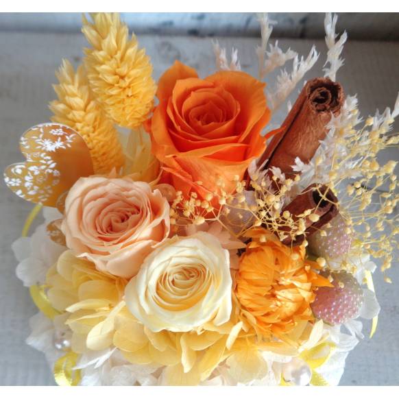 ぷりざフラワーホールケーキミニ・レモン